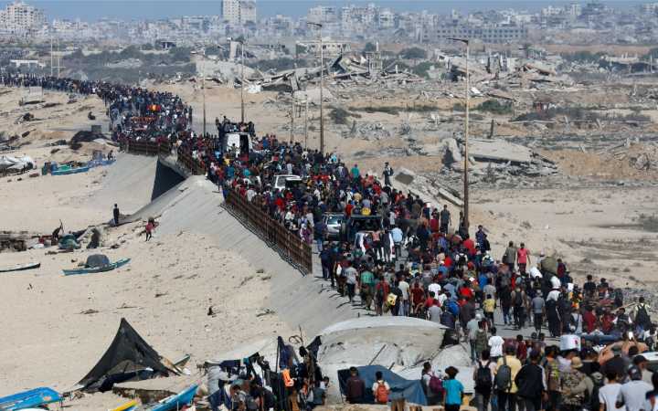 Imágenes | Miles de palestinos regresan a Gaza tras alto al fuego entre Hamás e Israel