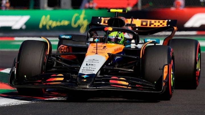 Lando Norris se quedó con la pole del GP de México: así quedó la parrilla de salida