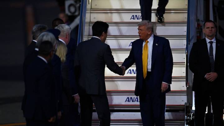 Trump se reúne en Japón con la nueva primera ministra y el emperador Naruhito