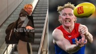 Clayton Oliver delivers foul mouth tirade at Seven journalist Mitch Cleary after heated Demons meeting