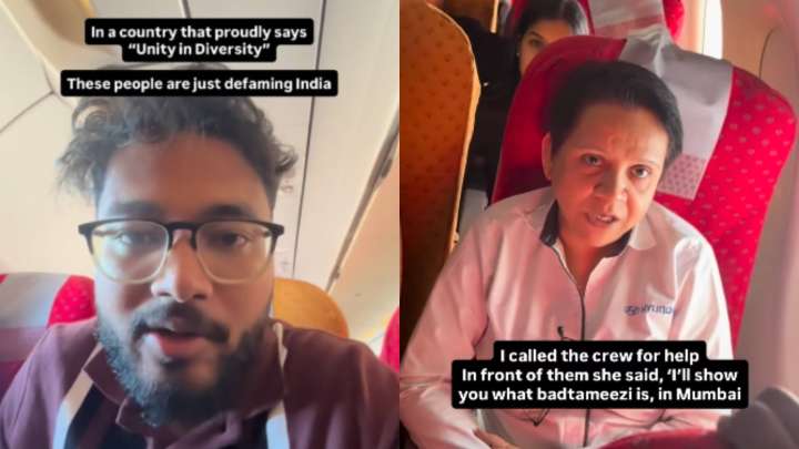 Air India passenger allegedly threatened mid-air for not speaking Marathi: ‘Mumbai utariye aapko badtameezi dikhate hain’
