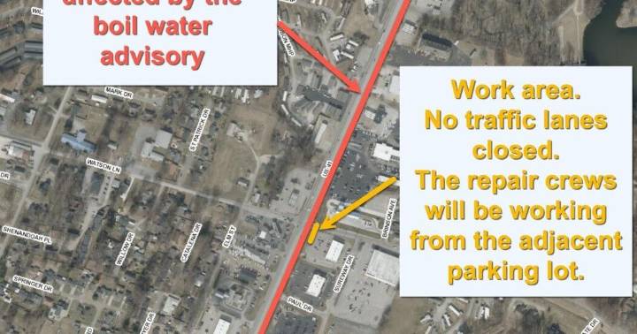 Overnight water outage planned along U.S. 41 in Henderson
