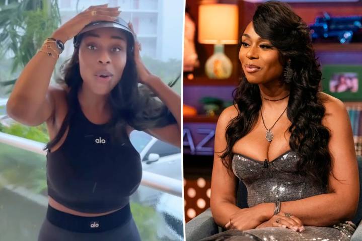 'RHOP' alum Nneka Ihim nearly blown off balcony amid Hurricane Melissa
