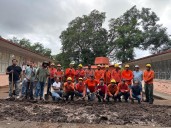 Brindan apoyo a escuela de Jalococotán afectada por las lluvias