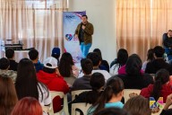 Lleva Gobierno de Meoqui platica de salud mental a Telebachillerato de Estación Consuelo