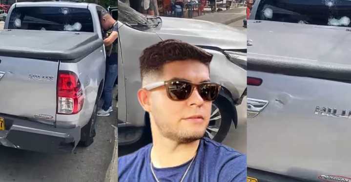 Emboscada en Saravena: atacan Luis Naranjo, líder del Centro Democrático Dos agentes de seguridad resultaron gravemente heridos.