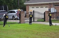 Alguacil de Alabama provoca furia por decoración de Halloween