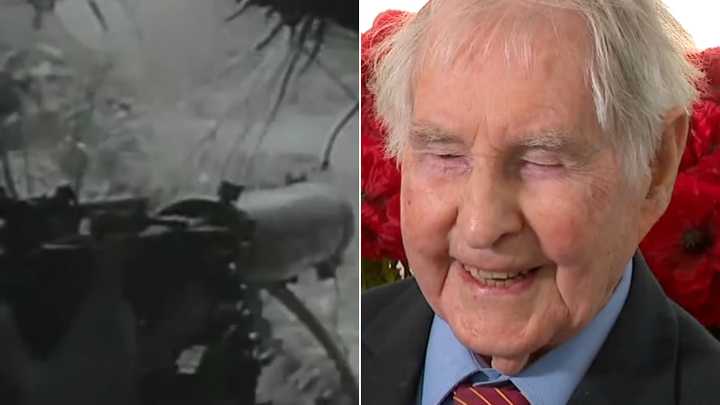Bruce Robertson, one of Australia's oldest World War II veterans, dies aged 105