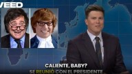 Fenómeno barrial: en Saturday Night Live se burlaron de Milei