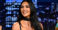 Kim Kardashian Wearing Sheer Crop Top Has Fans Saying 'Hot'