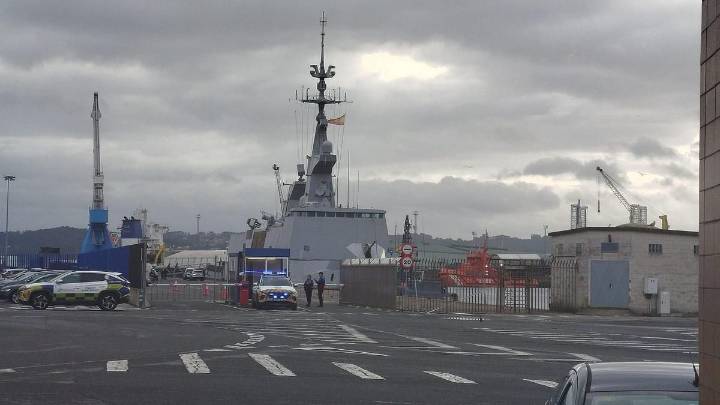 Varios detenidos en una operación antidroga en el puerto de A Coruña, en el muelle de Calvo Sotelo