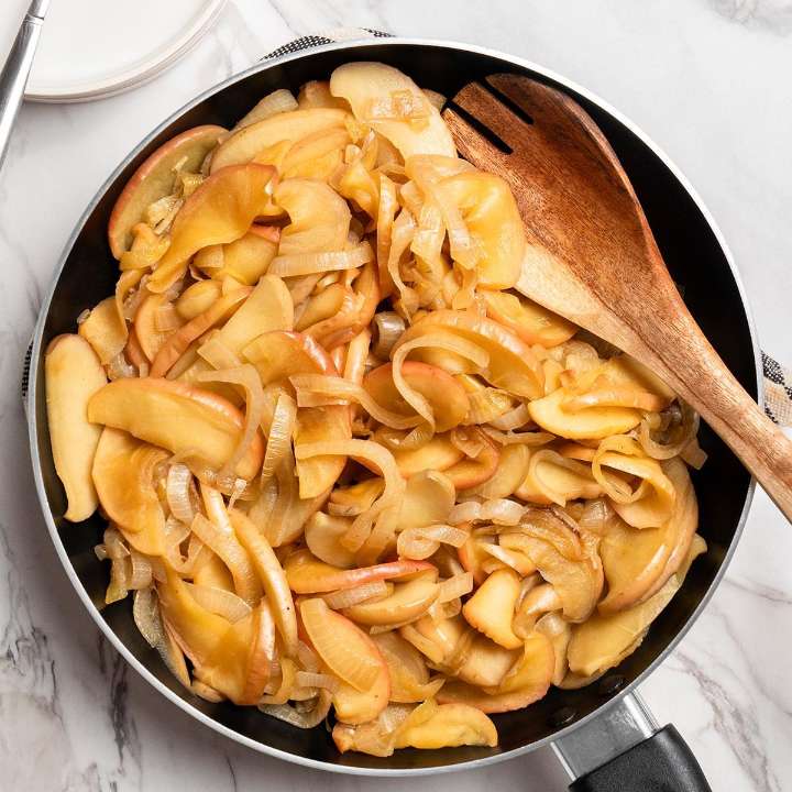 Fried Apples and Onions Recipe