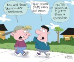 CARTOONS: When comedians stop telling jokes