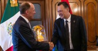 Se reúne Mauricio Kuri con embajador de Países Bajos en México