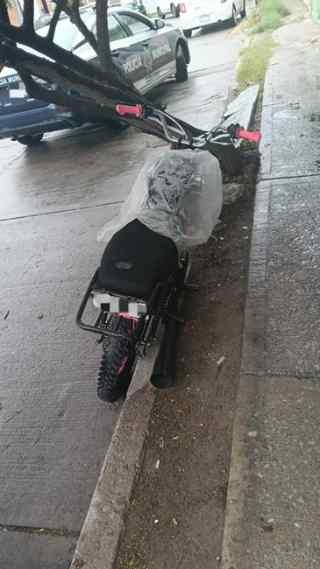 Recuperan motocicleta robada durante patrullaje en Municipio Libre