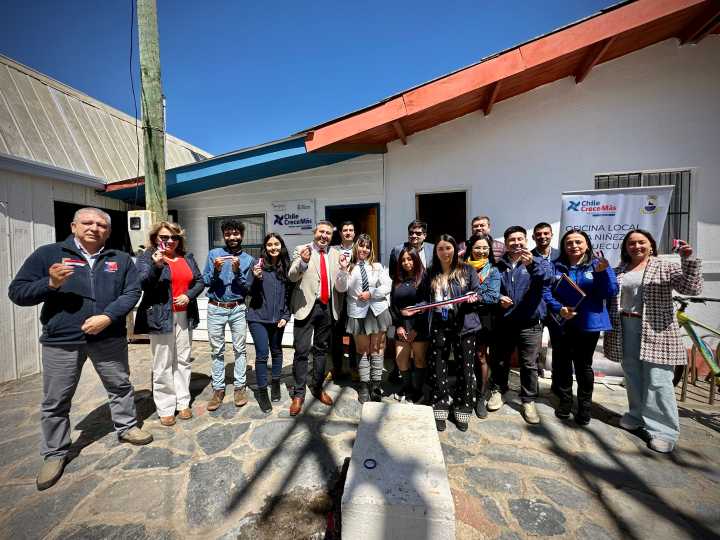 En Cobquecura celebran primer aniversario e inauguran dependencias de la Oficina Local de la Niñez.