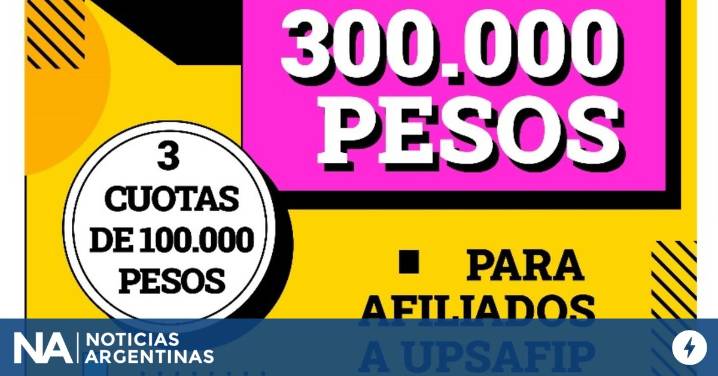 Filas de trabajadores en un gremio de ARCA para pedir un bono porque no llegan a fin de mes