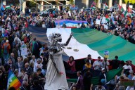 Incidentes al final de marcha pro-palestina, a unos kilómetros del Italia