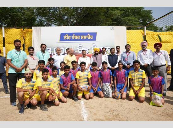 Arvind Kejriwal lays foundation stone for playgrounds in 3100 villages