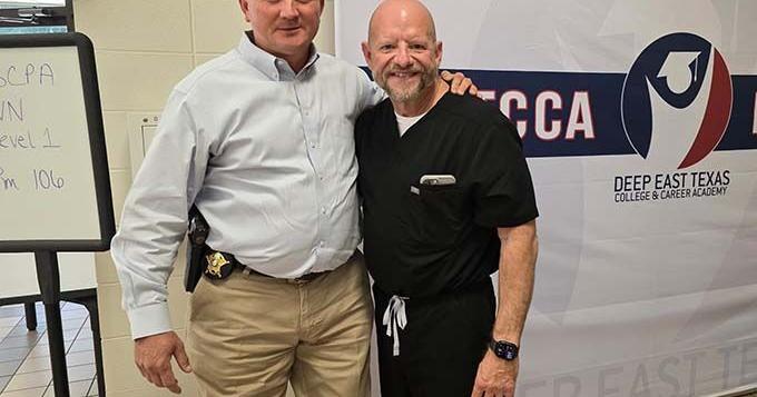 Dr. Ray Callas makes a stop in Jasper seeking Phelan's seat in the State House