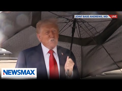 BREAKING NEWS: President Trump boards Air Force One for Middle East