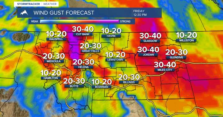 Weather Forecast: A few showers and breezy Friday