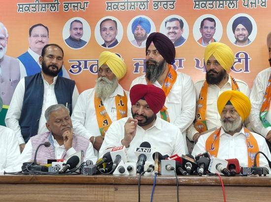 Setback to SAD; Jagdeep Singh Cheema joins BJP Photo Source: Babushahi Bureau [ FULL VIEW ]
