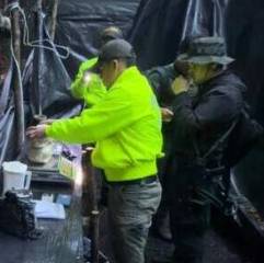 Ejército desmantela laboratorios de droga en Yaramal y La Victoria, Nariño