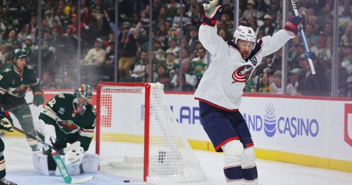 Blue Jackets spoil Wild home opener