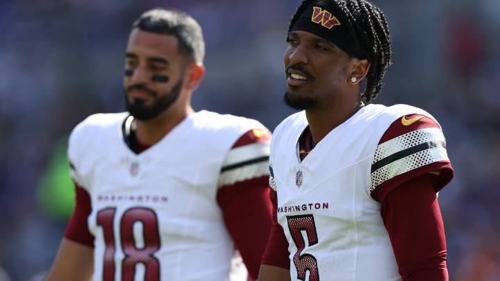 Commanders’ Jayden Daniels out, Marcus Mariota to start vs. Chiefs