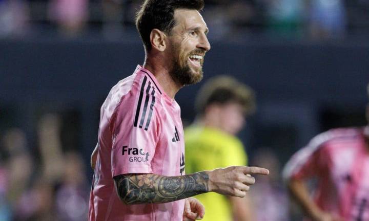 3-1. El Inter Miami vence al Nashville con doblete de Messi