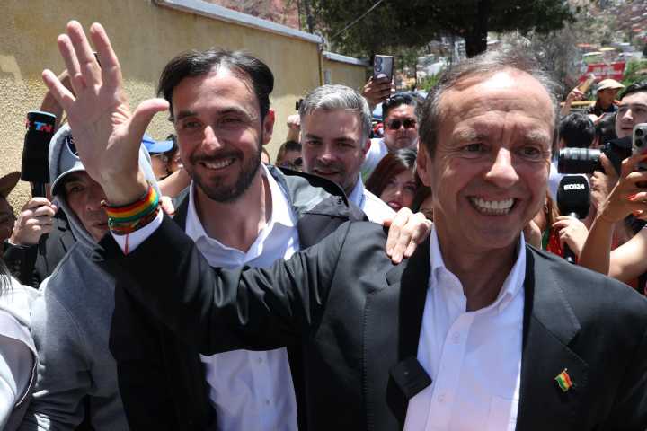Jorge "Tuto" Quiroga destacó que votar es "una oportunidad histórica" para cambiar Bolivia
