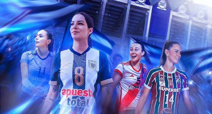 Alianza Lima vs. Fluminense / River Plate por Noche Blanquiazul de Vóley 2025: fecha, hora y canales de TV