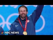 Snowboarding gold medalist Nick Baumgartner talks competing in his fifth Olympics