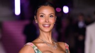 Maya Jama's figure-sculpting corset dress is a vintage dream
