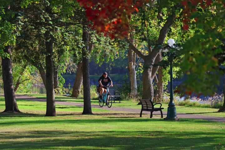 A ride in the park