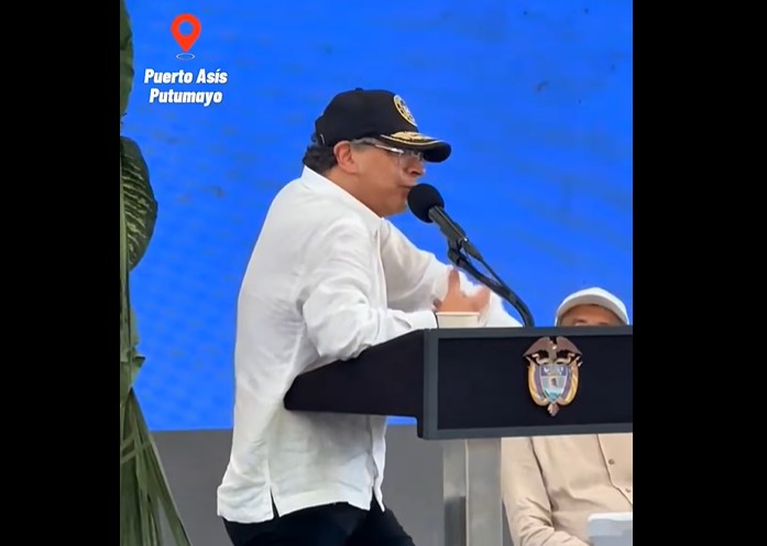 Petro desde el Putumayo: «El Piedemonte Amazónico es la clave para la vida del planeta y de la selva».