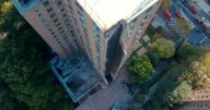 NYC public housing tower partially collapses after an explosion, residents escape unhurt