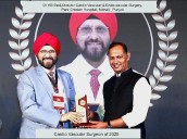 Punjab’s Dr HS Bedi honoured for pioneering contribution in Cardiovascular Surgery [ FULL VIEW ]