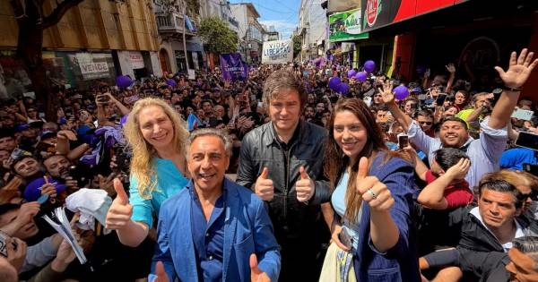 Milei apuntó contra el peronismo y aludió a Cristina: "Tienen a su líder presa, con tobillera"