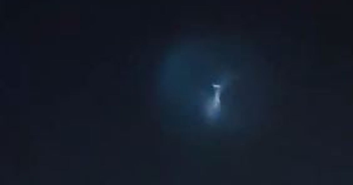 Mysterious lights hovering over South West explained