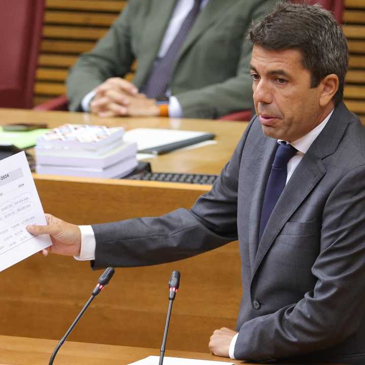 La jueza pide la lista de llamadas que Mazón entregó a las Cortes
