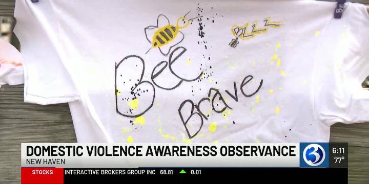 Special commemoration honors domestic violence victims in New Haven