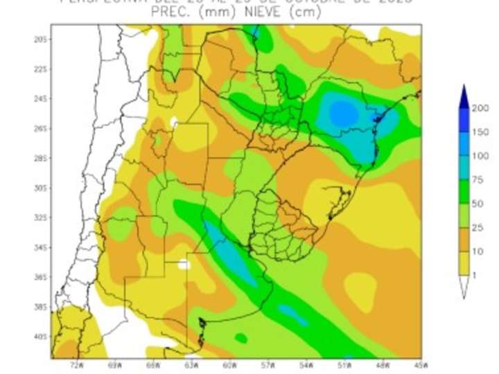 Calor, tormentas y luego posibles heladas: la semana de contrastes que se viene para el campo