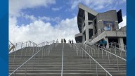 Jacksonville unveils new staircase at EverBank amid renovations