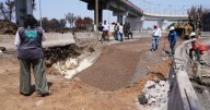Aparece grieta de 138 metros en el Puente La Concordia de Iztapalapa