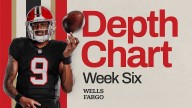 Falcons depth chart released for Week 6 vs. Buffalo Bills