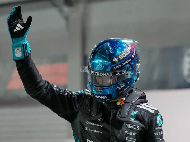 George Russell se llevó la Pole en Singapur
