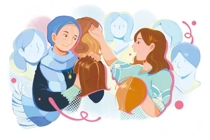 When I lost my hair during chemo, I chose colour over sorrow