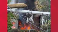 Delivery truck engulfed in flames near US Naval Observatory